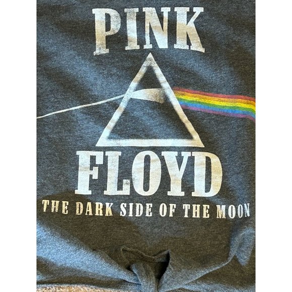 Pink Floyd The Dark Side of the Moon Cropped Womens SweatShirt Size XL - Picture 5 of 10